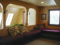 Open Loft Features Built-In Daybeds and Storage